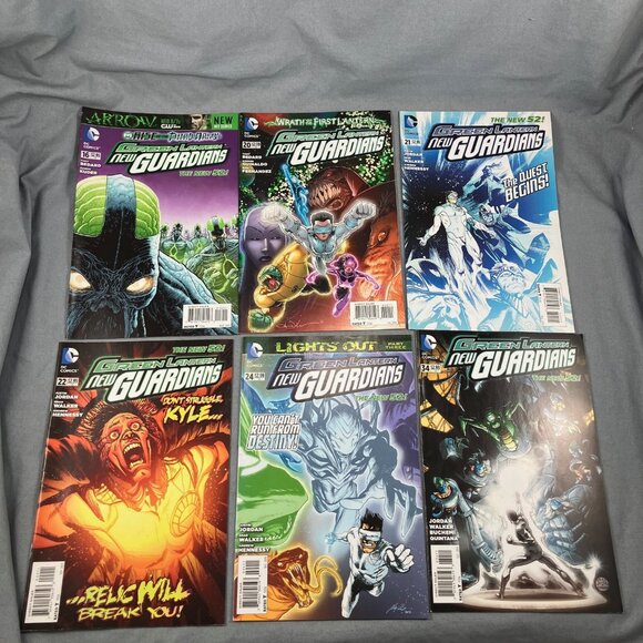 Green Lantern New Guardians DC Comic Book Huge Lot 2012 Series 17 Issues #5+ - Picture 3 of 4